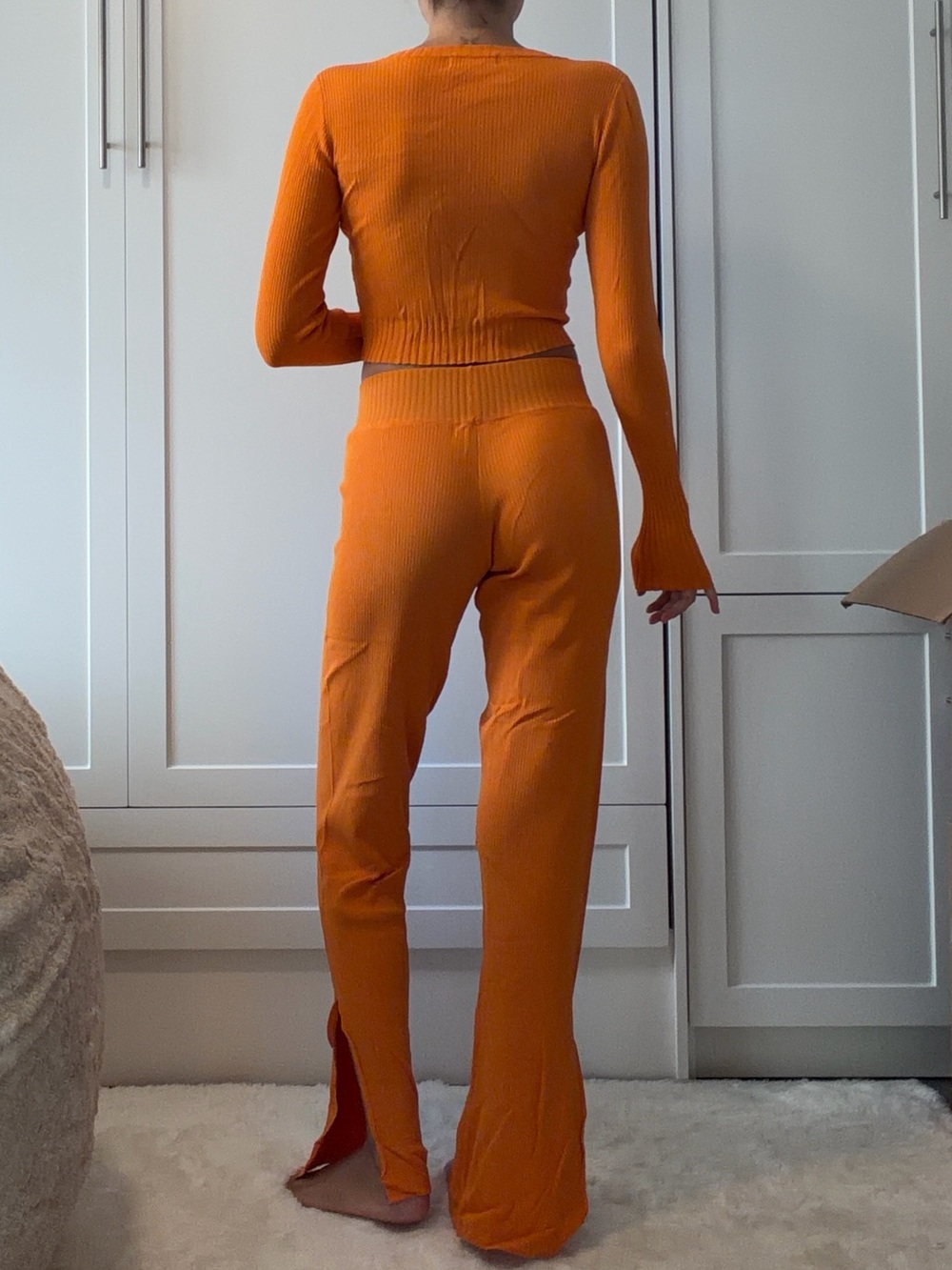 I.AM.GIA Ribbed Set - Orange - Picture 4 of 5